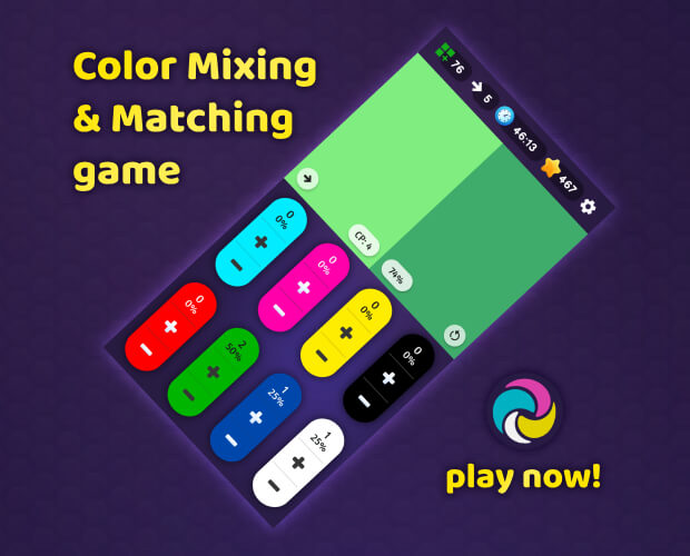 Color Mixing & Matching game